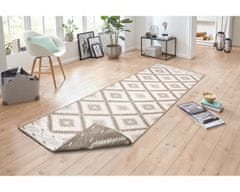 NORTHRUGS Kusový koberec Twin Supreme 105458 Malibu Linen – na ven i na doma 80x150