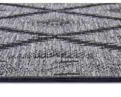 NORTHRUGS Kusový koberec Twin Supreme 105459 Malibu Night Silver – na ven i na doma 80x150