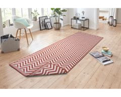 NORTHRUGS Kusový koberec Twin Supreme 105470 Palma Cayenne – na ven i na doma 80x250