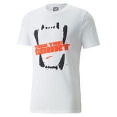 Puma Pánské tričko 4th Quarter SS Tee XL Bílá