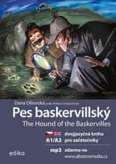 Doyle Arthur Conan: Pes baskervillský / The Hound of the Baskervilles A1/A2 + mp3 zdarma