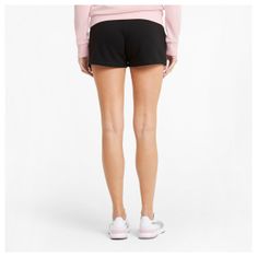 Puma Dámské šortky ESSENTIALS Sweat Shorts S Černá