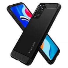 Spigen Kryt Xiaomi Redmi Note 11 4G / Redmi Note 11S 4G Spigen Rugged Armor Matte černý