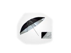 MASSA Studio deštník stříbrný 84cm ČERNO-STŘÍBRNÝ +MF