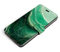 Mobiwear Flip pouzdro na mobil Nokia 3.4 - VP38S Zelený mramor