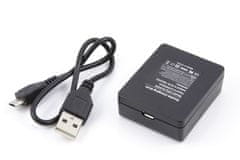 XREC Nabíječka Mini USB pro 2x dvě baterie SJCAM SJ4000