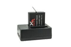 XREC Set Nabíječka + Akumulátor / Baterie typu AHDBT-501 pro GoPro HERO 7 6 5 BLACK