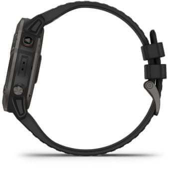 Chytré hodinky Garmin fénix 6X SOLAR, optické sledování tepu, srdeční činnost, variabilita pulzu, okysličení krve, aerobní vytrvalost, VO2 Max, běžecké cyklistické metriky