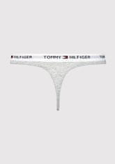 Tommy Hilfiger Dámská tanga UW0UW03835, Šedá, L