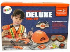 Lean-toys DIY Kit Backpack Helmet Tools Orange