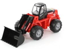 Lean-toys Nakládací rypadlo AMMOET, 49 cm pískový traktor