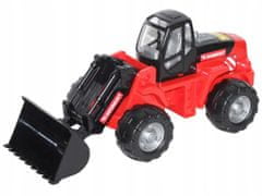 Lean-toys Nakládací rypadlo AMMOET, 49 cm pískový traktor