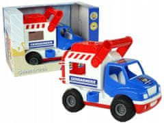 Lean-toys Auto Car Żandermia ConsTruck 46536