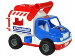 Lean-toys Auto Car Żandermia ConsTruck 46536