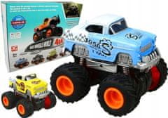 Lean-toys Auto 4x4 klasický model na velkých kolech 4 barvy