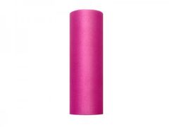 Paris Dekorace Tyl v roli, fuhsia 15cm/9m