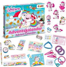 Craze Adventní kalendář Jednorožec - figurky, bižuterie a doplňky