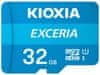 SDHC 32GB micro paměťová karta EXCERIA M203, UHS-I (U1) (100MB/s) Class 10 + adaptér