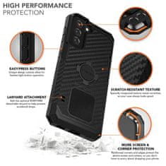 Rokform Kryt Rugged pro Samsung Galaxy S21, černý