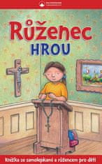 Rúženec hrou - Knížka se samolepkami a růžencem pro děti