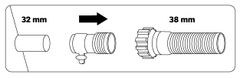 Intex Bazénový adaptér B 29061