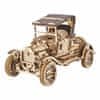 3d dřevěné mechanické puzzle historický automobil