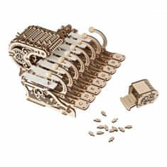 UGEARS 3d dřevěné mechanické puzzle programovatelná celesta