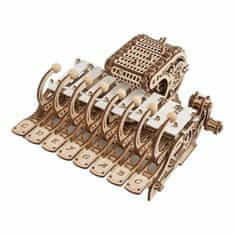 UGEARS 3d dřevěné mechanické puzzle programovatelná celesta