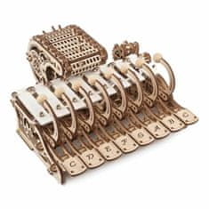 UGEARS 3d dřevěné mechanické puzzle programovatelná celesta