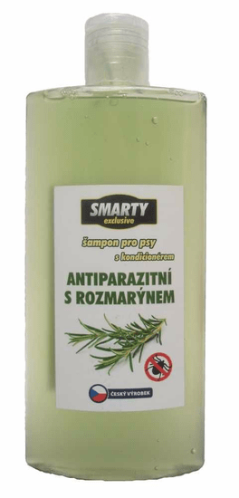 Smarty Šampon pro psy s kondicionérem S ROZMARÝNEM 250 ml