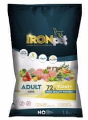 IRONpet Dog Adult Mini Turkey (Krocan) 1,5 kg