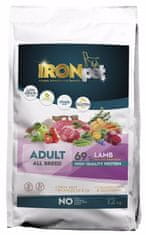 IRONpet Dog Adult All Breed Lamb (Jehněčí) 12 kg