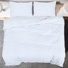 Greatstore Sada ložního prádla bílá 135 x 200 cm bavlna