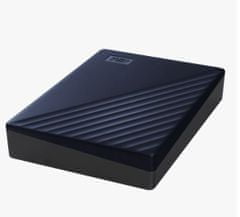 WD My Passport/4TB/HDD/Externí/2.5"/Modrá/3R