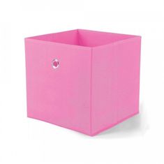 ATAN Látkový box Winny - růžový