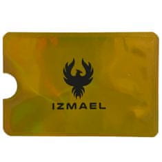 IZMAEL Ochranný obal na kartu RFID Izmael-Zlatá KP22547