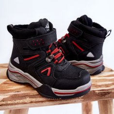 Dětské vlněné zateplené boty Trapper Black Marco velikost 28
