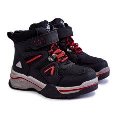 Dětské vlněné zateplené boty Trapper Black Marco velikost 28