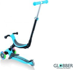 Globber  Koloběžka Go Up Foldable Plus Lights Sky Blue