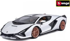 BBurago  1:18 TOP Lamborghini Sián FKP 37 White/Black