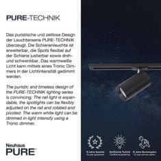 PAUL NEUHAUS PAUL NEUHAUS PURE LED lištové svítidlo stmívatelné, prodloužitelné, černá, otočné 3000K