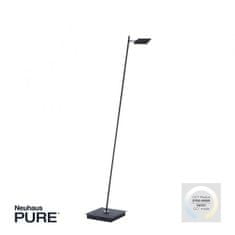 PAUL NEUHAUS PAUL NEUHAUS PURE MIRA LED stojací svítidlo antracit, stmívatelné, nožní vypínač 2700-5000K