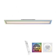 PAUL NEUHAUS LEUCHTEN DIREKT is JUST LIGHT LED stropní svítidlo 100x18cm, bílá, ploché, Rainbow RGB RGB plus 2700-6000K