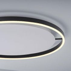 PAUL NEUHAUS LEUCHTEN DIREKT is JUST LIGHT LED stropní svítidlo antracit, kruhové, pr.60cm, stmívatelné, Switchmo, teplá bílá krokově stmívatelné 3000K