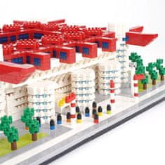 HABARRI HABARRI Fotbalový stadion - stavebnice - SAN SIRO A.C. Milan 3D , 3800 prvků