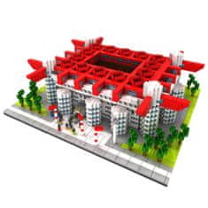 HABARRI HABARRI Fotbalový stadion - stavebnice - SAN SIRO A.C. Milan 3D , 3800 prvků