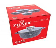 ZILNER Hrnec s mramorovým povrchem 1,3 l 16 cm Zilner Grey Zl-7071