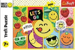 Trefl Puzzle Smiley: Šťastný Smiley 200 dílků