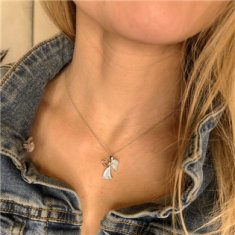 SPERKY4U Stříbrný náhrdelník s andílkem