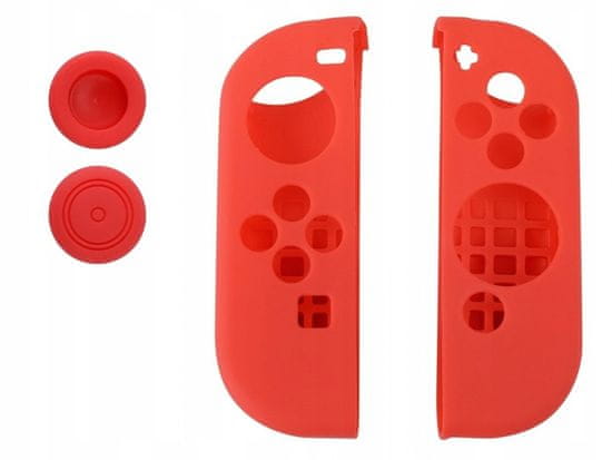 MariGames 2x pouzdro Nintendo Switch Joy-Con - červené